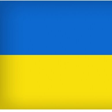 Bet kokio dydžio Ukrainos valstybinė vėliava