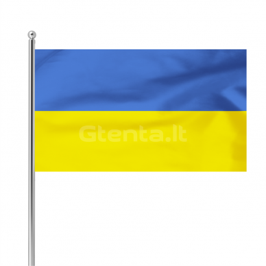 Bet kokio dydžio Ukrainos valstybinė vėliava