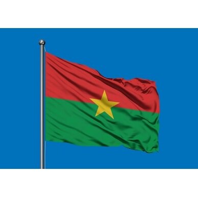 Burkina Faso vėliava 2