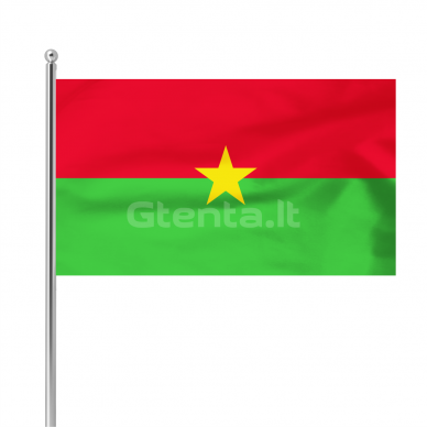 Burkina Faso vėliava