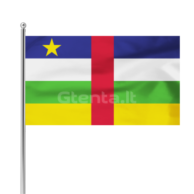 Centrinės Afrikos Respublikos vėliava