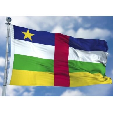 Centrinės Afrikos Respublikos vėliava 2