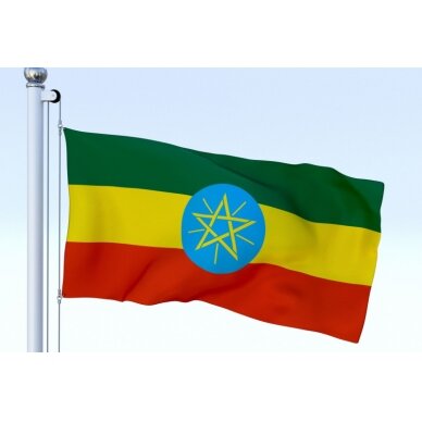 Etiopijos vėliava 2