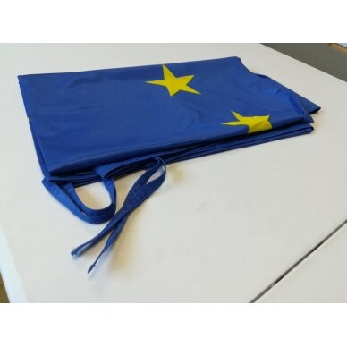 Europos Sąjungos vėliava 100 x 170 cm maunama ant koto 4