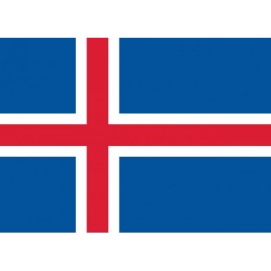 Islandijos vėliava 2