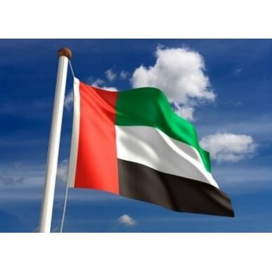 Jungtinių Arabų Emyratų vėliava 2