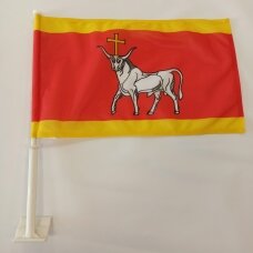 Kauno automobilinė vėliavėlė su koteliu