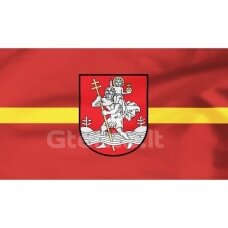 Vilniaus automobilinė vėliavėlė su koteliu