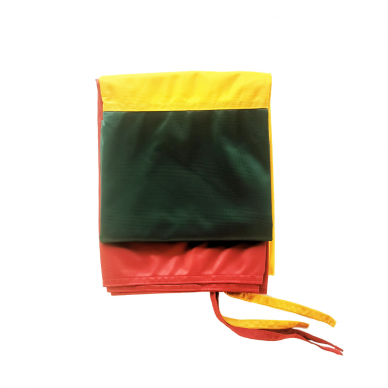 Lietuvos vėliava trispalvė 100 x 170 cm maunama ant koto (aukštos kokybės)