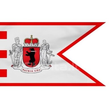 Žemaitijos automobilinė vėliavėlė su koteliu
