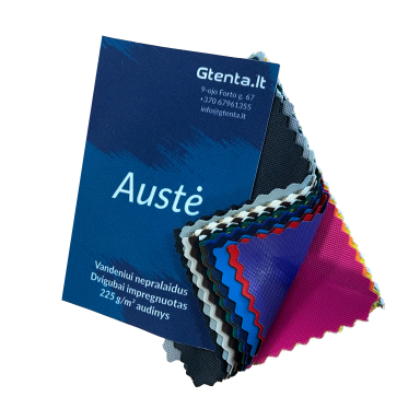 Audinių spalvų paletė AUSTĖ Audinių spalvų paletė AUSTĖ