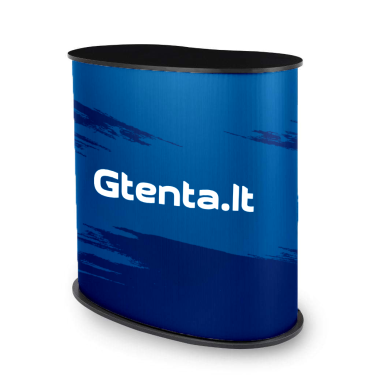 Parodų staliukas didelis EXCLUSIVE II su lentyna Parodų staliukas didelis EXCLUSIVE II su lentyna