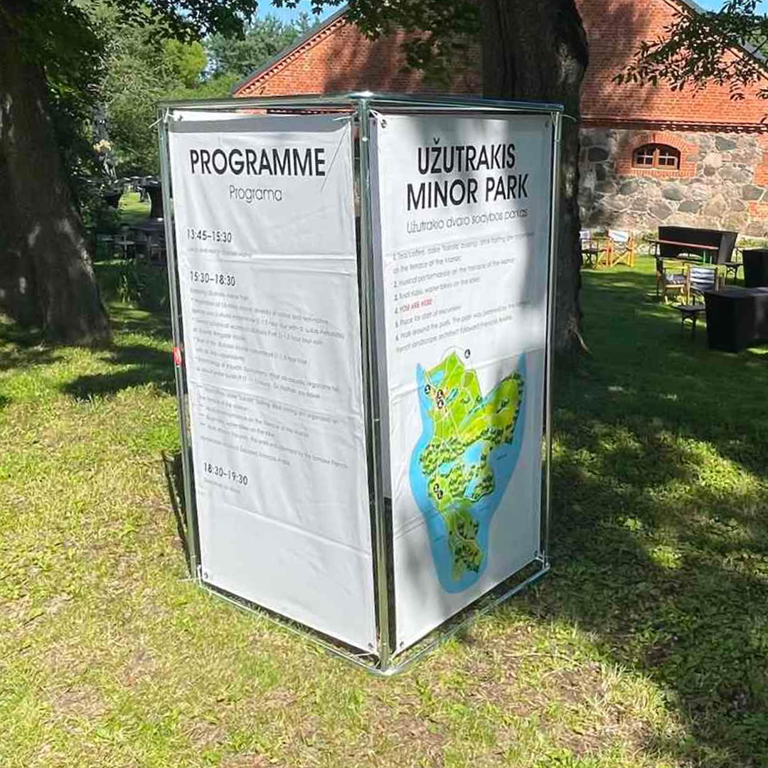 Reklaminis stendas KUBAS NUOMA 6
