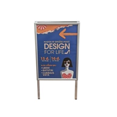 Reklaminis stovas A2 DVIPUSIS Reklaminis stovas A2 DVIPUSIS