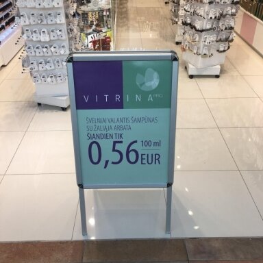 Reklaminis stovas A1 DVIPUSIS Reklaminis stovas A1 DVIPUSIS