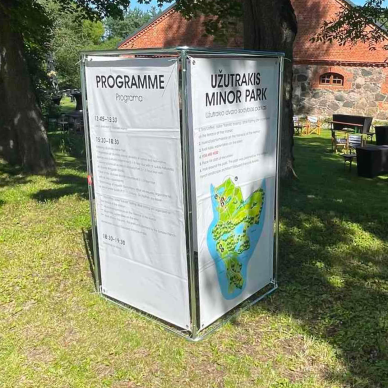 Reklaminis stendas KUBAS NUOMA 6 Reklaminis stendas KUBAS NUOMA 6