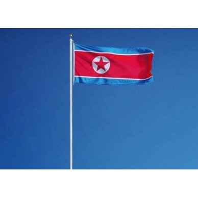 Šiaurės Korėjos vėliava 2