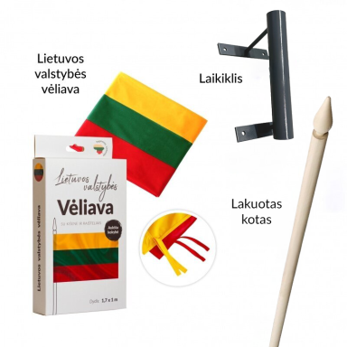 SMART vėliavos komplektas Lietuva SMART vėliavos komplektas Lietuva