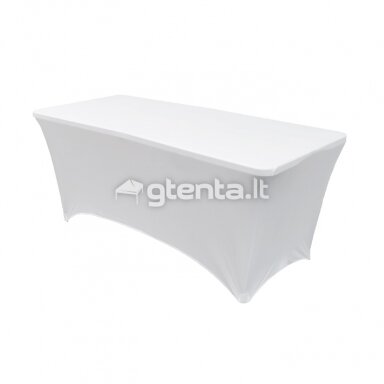Staltiesė 150 cm Balta