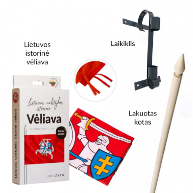 STANDART vėliavos komplektas "Vienybė-Vytis" STANDART vėliavos komplektas "Vienybė-Vytis"