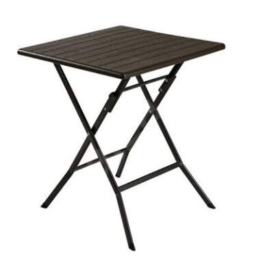 Kvadratinis stalas WOOD 61x61cm