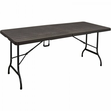 Sulankstomas stalas 152 cm Rudas