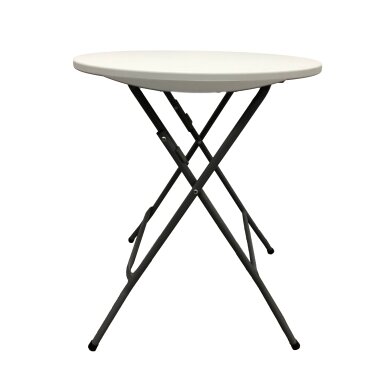 Sulankstomas stalas apvalus Ø 60 cm (aukštis 74 cm)