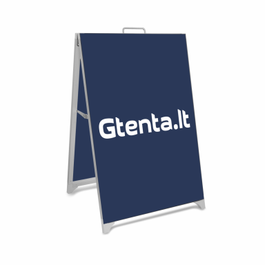 Tekstilinis reklaminis stovas A1 DVIPUSIS Tekstilinis reklaminis stovas A1 DVIPUSIS