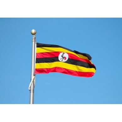 Ugandos vėliava 2