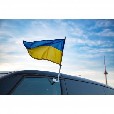 Ukrainos automobilinė vėliavėlė 100vnt. 1