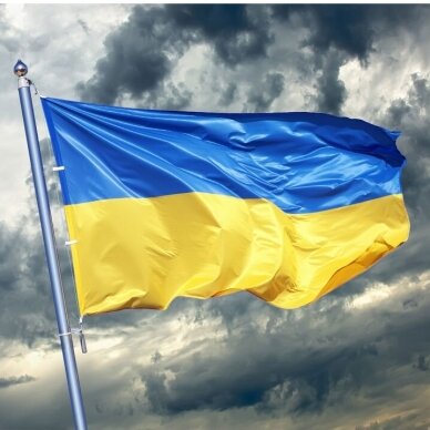 Ukrainos vėliava 250 x 150 4