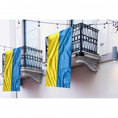 Ukrainos vėliava balkonui 1