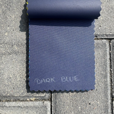 Užuolaida terasai DARK BLUE su surišimo juosta, dydis pasirenkamas