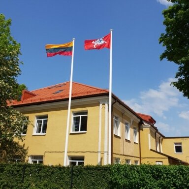 Vėliavos stiebas 9 metrų baltas Vėliavos stiebas 9 metrų baltas