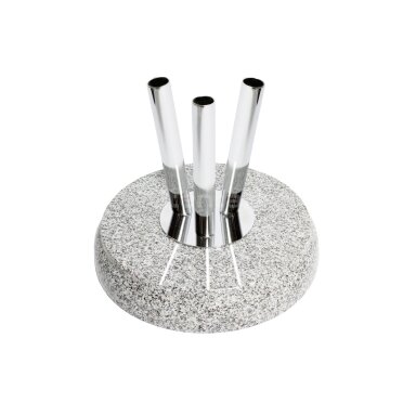 Vėliavos stovas STONE pilkas - trivietis Vėliavos stovas STONE pilkas - trivietis