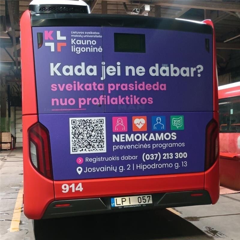 Viešojo transporto apklijavimas 1