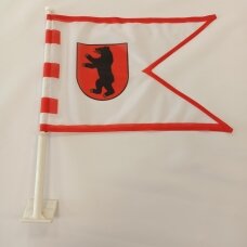Žemaitijos automobilinė vėliavėlė su koteliu