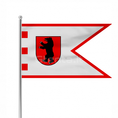 Žemaitijos vėliava su istoriniu herbu